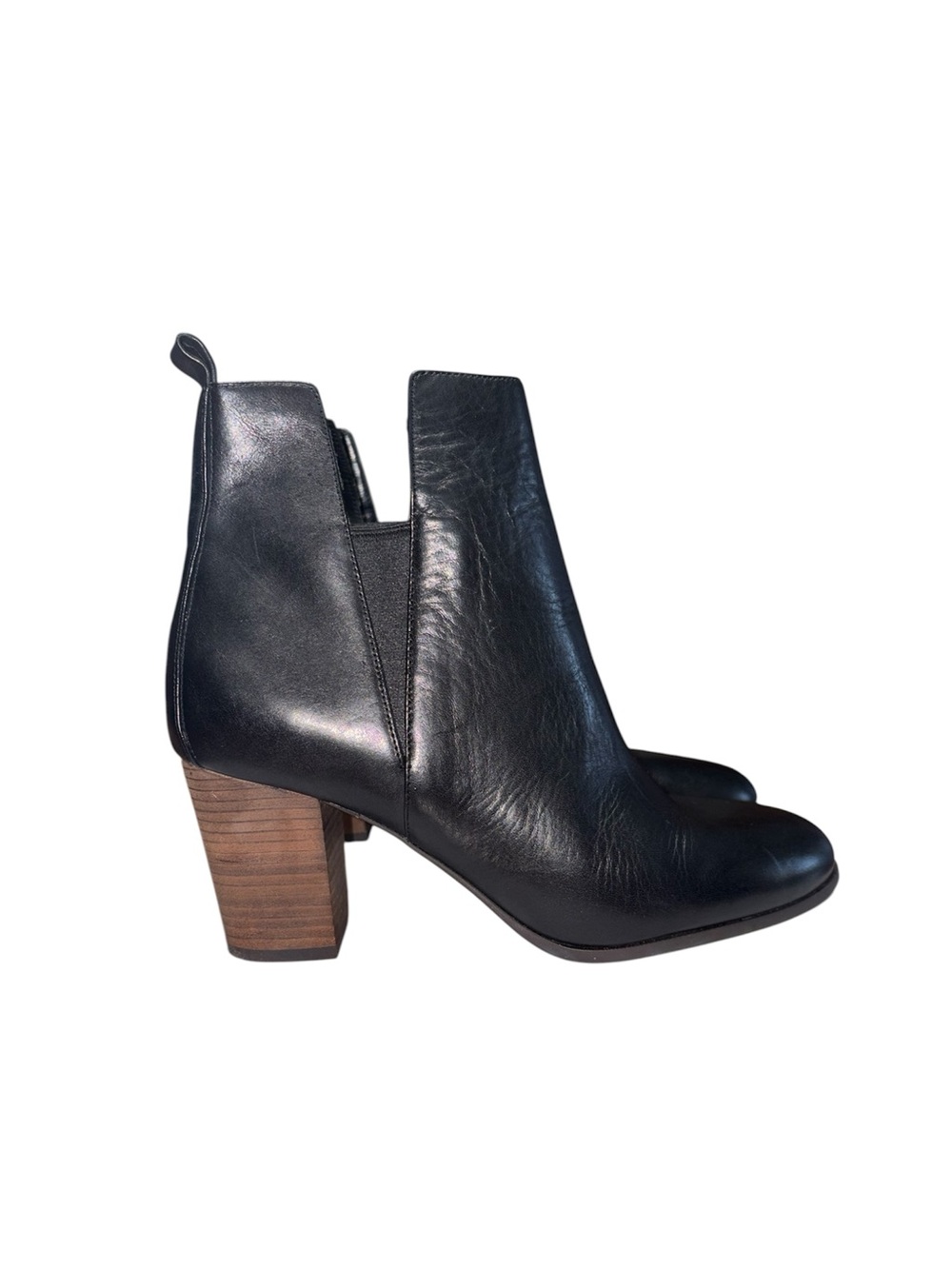 Cole Haan Cassidy Cut-Out Leather Ankle Boots Grunge Western Women’s Size 6B